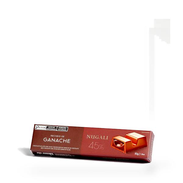 TABLETE CHOCOLATE AO LT COM RECH GANACHE CHOCOLATE NUGALI