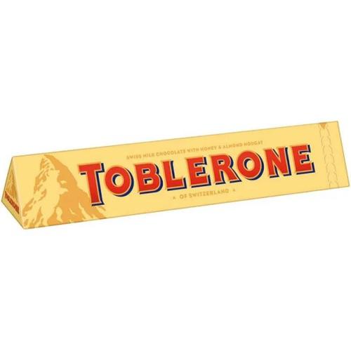 TOBLERONE MILK WITH HONEY ALMOND NOUGAT 100G
