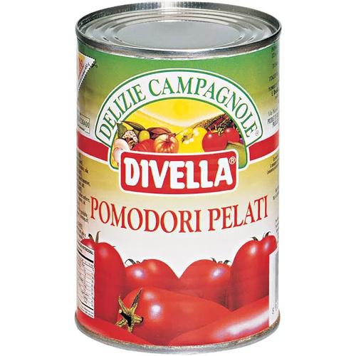 TOMATE PELADO DIVELLA 400G