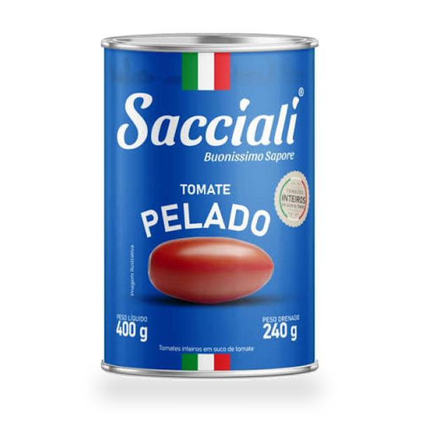 TOMATE PELADO SACCIALI 400G