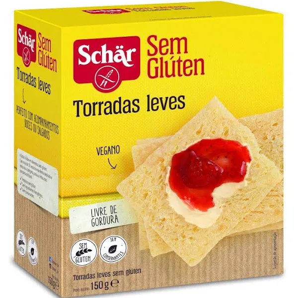 TORRADA FETTE CROCCANTI SEM GLÚTEN 150G