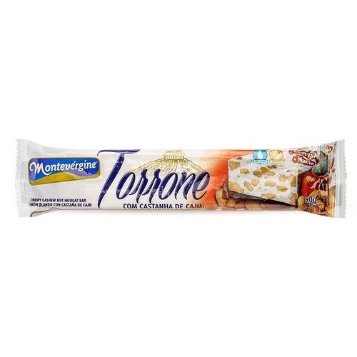 TORRONE CASTANHA CAJU MONTEVERGINE 90GR