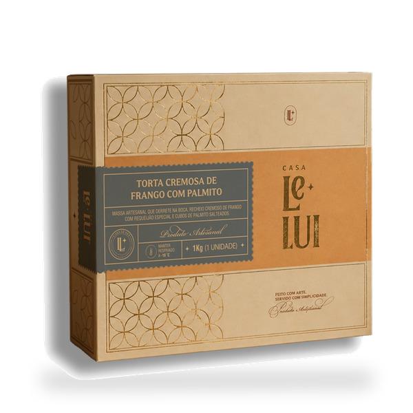 TORTA DE FRANGO COM PALMITO LELUI 1,3KG