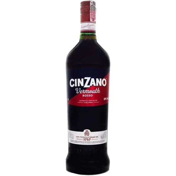 VERMUTE CINZANO ROSSO IMPORTADO TINTO 1L
