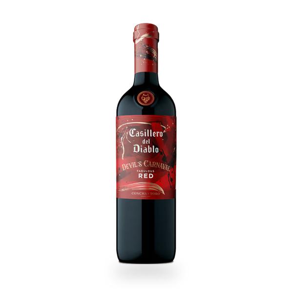 VINHO CASILLERO DIABLO CARNAVAL FABULOUS RED TINTO 750ML