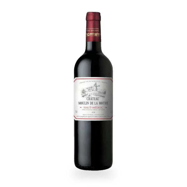 VINHO CHATEAU MOULIN DE LA MOTHE AOP HAUT MEDOC TINTO 750ML
