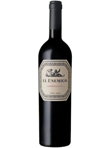 VINHO EL ENEMIGO CABERNET FRANC TINTO 750ML