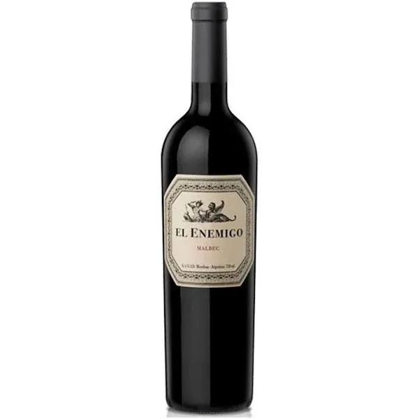 VINHO EL ENEMIGO MALBEC TINTO 750ML