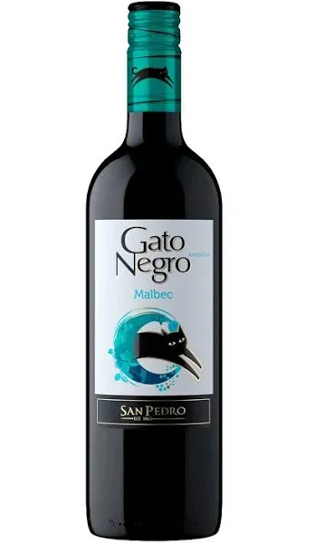 VINHO GATO NEGRO MALBEC TINTO 750ML