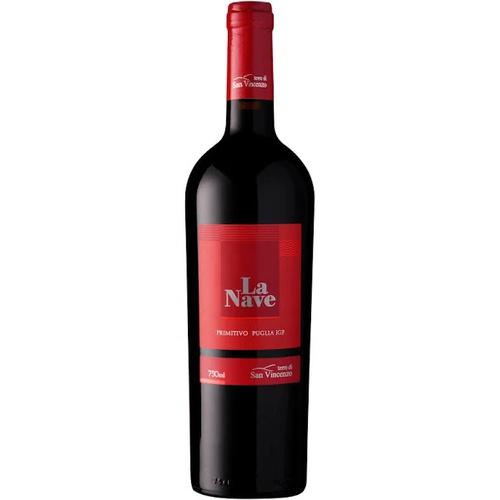 VINHO LA NAVE PRIMITIVO PUGLIA TINTO 750ML