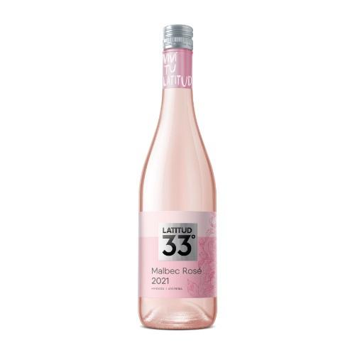 VINHO LATITUD 33 MALBEC ROSÉ 750ML