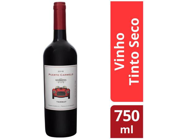 VINHO PUERTO CARMELO TANNAT TINTO 750ML