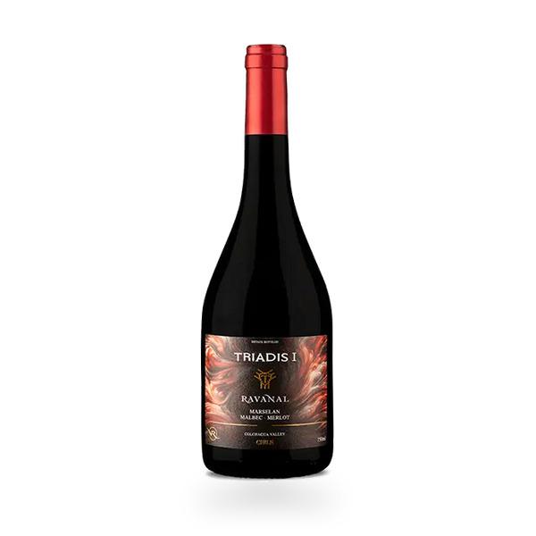 VINHO RAVANAL TRIADIS I MARSELAN/ MALBEC/ MERLOT TINTO 750ML