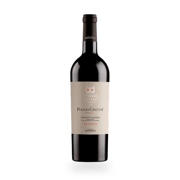 VINHO ROSSETTI POGGIO CIVETTA CHIANTI DOCG TINTO 750ML