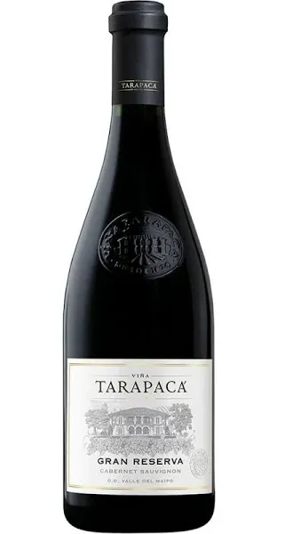 VINHO TARAPACÁ GRAN RESERVA CABERNET SAUVIGNON TINTO 750ML
