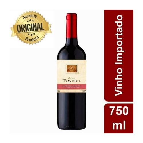VINHO TRAVESSIA CABERNET SAUVIGNON TINTO 750ML