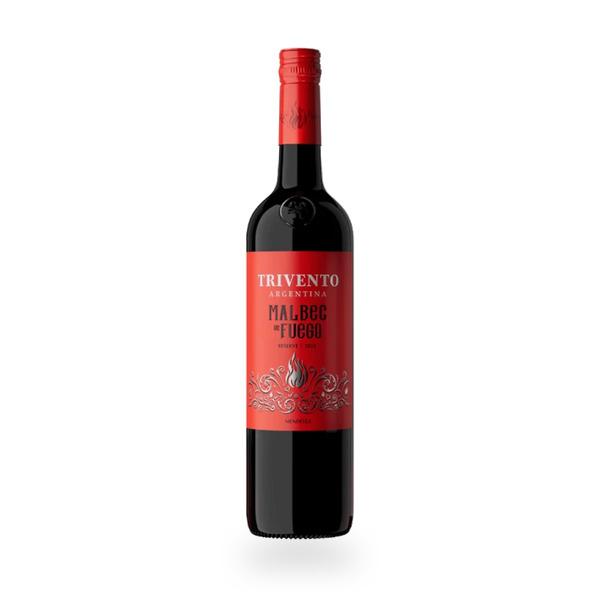 VINHO TRIVENTO RESERVE MALBEC DE FUEGO TINTO 750ML