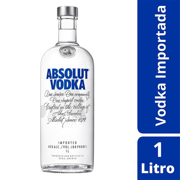 VODKA ABSOLUT 1L
