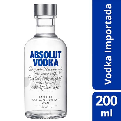 VODKA ABSOLUT 200ML