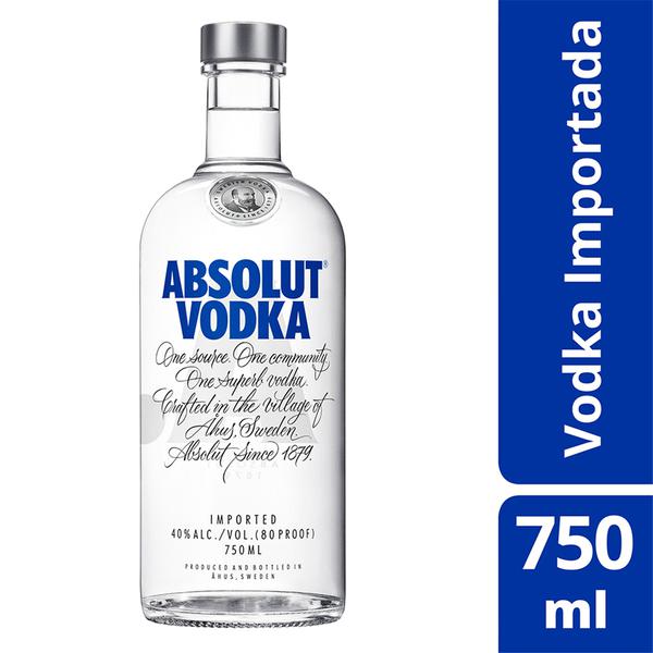 VODKA ABSOLUT 750ML