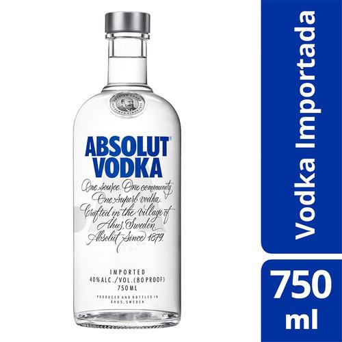VODKA ABSOLUT 750ML