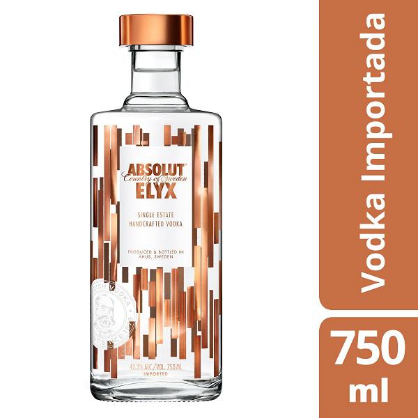 VODKA ABSOLUT ELYX 750ML