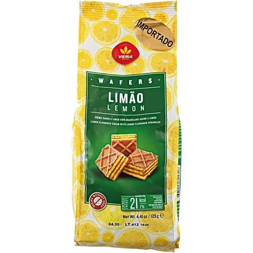 WAFFER LIMÃO VIEIRA 125G