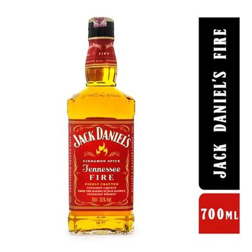 WHIKY JACK DANIELS FIRE 700ML