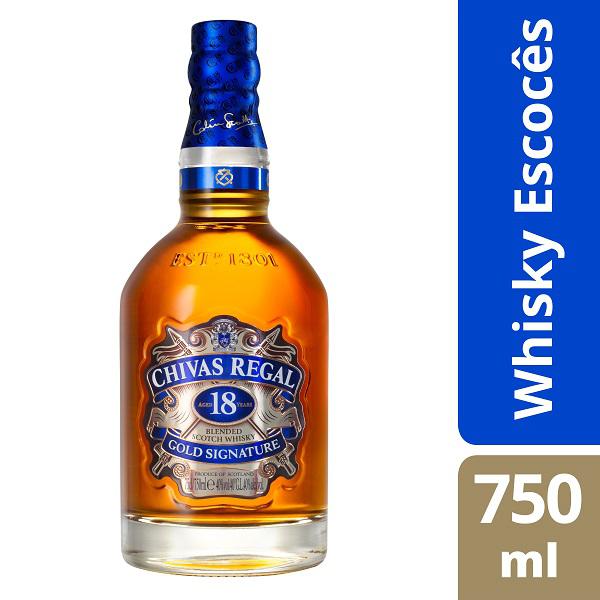 WHISKY CHIVAS 18A 750ML