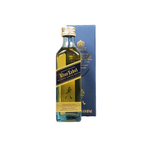 WHISKY JOHNNIE WALKER BLUE LABEL MINIATURA 50ML