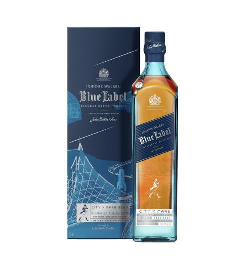 WHISKY JONNIE WALKER BLUE LABEL MARS 750ML