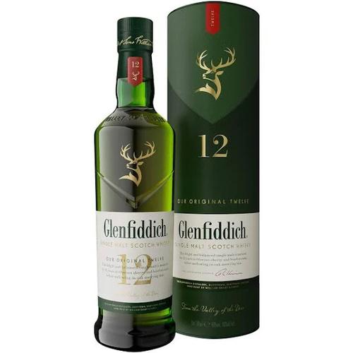 WHISKY SINGLE MALT GLENFIDDICH 12A 750ML