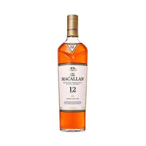 WHISKY SINGLE MALT MACALLAN 12A SHERRY OAK CASK 700ML