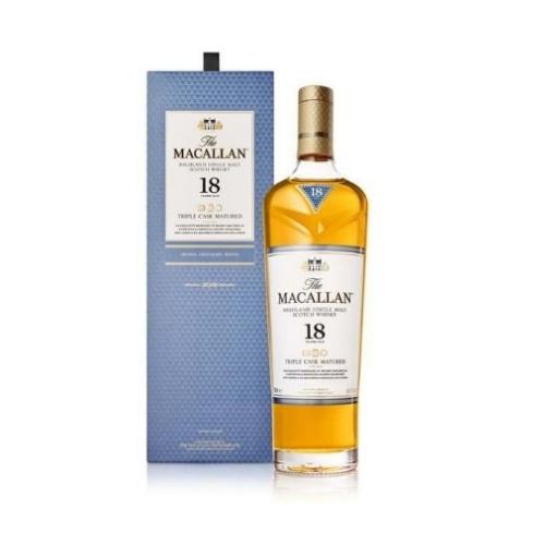 WHISKY SINGLE MALT MACALLAN DOUBLE CASK 18A 700ML