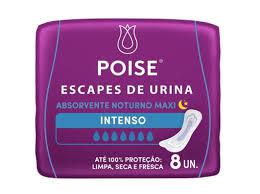 ABS POISE C/8 ESCAPES URINA NOTURNO MAXI S/ABAS