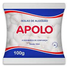ALGODAO APOLO 100G BOLA BRANCA