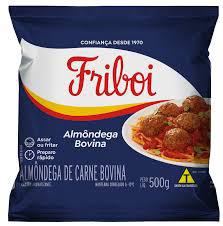 ALMONDEGA FRIBOI 500G BOVINA PCT