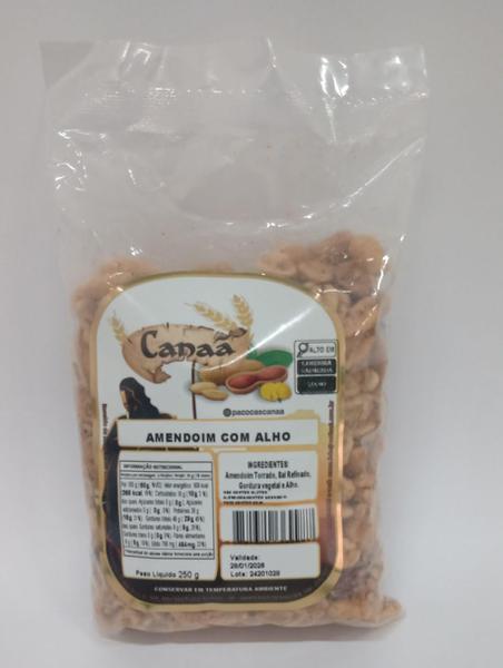 AMENDOIM CANAA 250G TORR SALG C/ ALHO