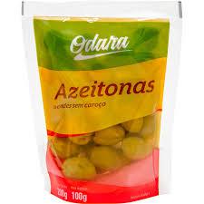 AZEITONA ODARA 100G VERDE S/ CAROCO