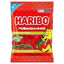 BALA HARIBO 75G MORANGUINHOS