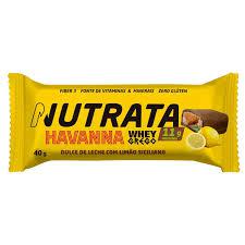 BARRA NUTRATA 40G WHEY GREGO HAVANNA D LEITE