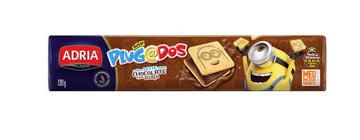 BISC ADRIA 130G RECH PLUGADOS CHOC MALVADO FAVORITO