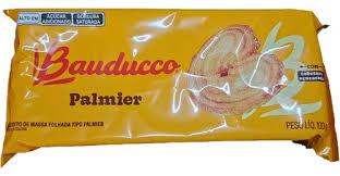 BISC BAUDUCCO 100G PALMIER COBERT ACUCARADA
