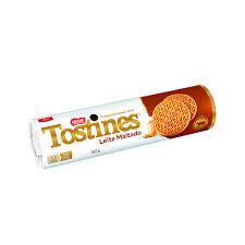 BISC TOSTINES 160G LEITE MALTADO