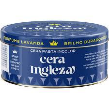 CERA INGLEZA 300G PASTA MADEIRA NATURAL