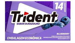 CHICLE TRIDENT 25.2G BLUEBERRY