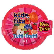 CHICLETE KIDS ZONE 15G KIDS FITA TUTTI FRUTTI