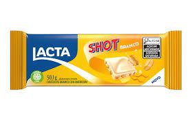 CHOC LACTA 50,1G SHOT BRANCO