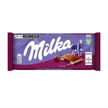 CHOC MILKA 100G CHERRY CREME