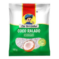 COCO RALADO DA TERRINHA 100G DESIDRATADO